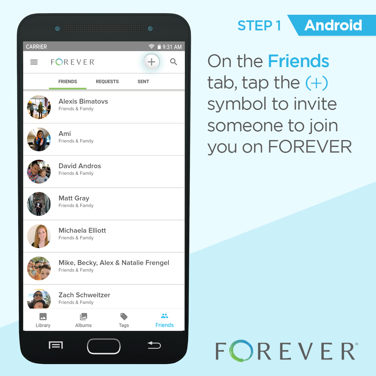 How to Invite a Friend using the Android Mobile App ...